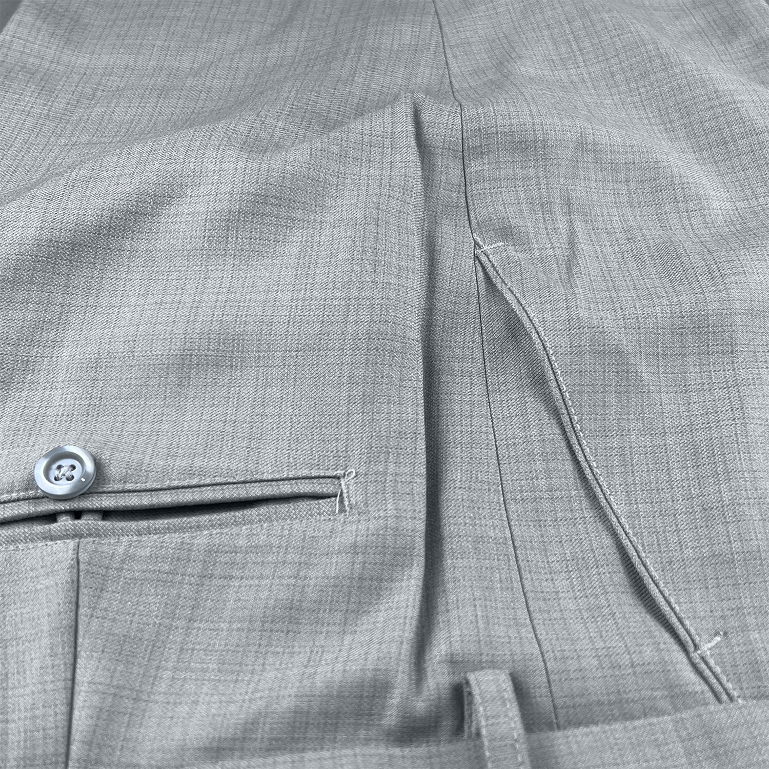 Bộ Suit Xám Nhạt Caro Modern Fit TGS326 #7